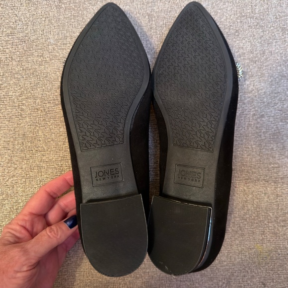 $69.50 Jones New York Women's Quinnie Pointed Toe Embellished Dress Flats size 9 - Picture 10 of 12